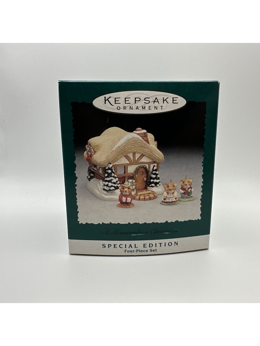 Hallmark A Moustershire Christmas Keepsake Ornament Special Edition Set 1995